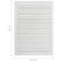 Wardrobe door slats 2 units white pine wood 69x39.4 cm by vidaXL, cabinet doors - Ref: Foro24-151161, Price: 57,51 €, Discoun...