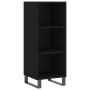 Black plywood sideboard 34.5x34x180 cm by vidaXL, Sideboards - Ref: Foro24-3199386, Price: 92,65 €, Discount: %