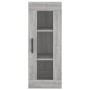 Aparador alto madera contrachapada gris Sonoma 34,5x34x180 cm de vidaXL, Aparadores - Ref: Foro24-3199391, Precio: 95,99 €, D...