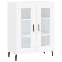 Tall white plywood sideboard 69.5x34x180 cm by vidaXL, Sideboards - Ref: Foro24-3199633, Price: 168,88 €, Discount: %