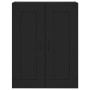 Aparador alto madera contrachapada negro 69,5x34x180 cm de vidaXL, Aparadores - Ref: Foro24-3199634, Precio: 167,90 €, Descue...