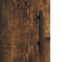 Tall smoked oak plywood highboard 69.5x34x180 cm by vidaXL, Sideboards - Ref: Foro24-3199646, Price: 149,27 €, Discount: %