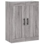 Aparador alto madera contrachapada gris sonoma 69,5x34x180 cm de vidaXL, Aparadores - Ref: Foro24-3199647, Precio: 156,15 €, ...