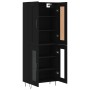 Aparador alto madera contrachapada negro 69,5x34x180 cm de vidaXL, Aparadores - Ref: Foro24-3199650, Precio: 160,99 €, Descue...