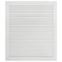 Wardrobe door slats 2 pcs white pine wood 69x59.4 cm by vidaXL, cabinet doors - Ref: Foro24-151167, Price: 69,64 €, Discount: %