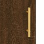 Tall oak brown plywood highboard 34.5x34x180 cm by vidaXL, Sideboards - Ref: Foro24-3200256, Price: 105,40 €, Discount: %