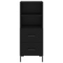 Black plywood sideboard 34.5x34x180 cm by vidaXL, Sideboards - Ref: Foro24-3200258, Price: 109,28 €, Discount: %