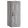 Aparador alto madera contrachapada gris Sonoma 34,5x34x180 cm de vidaXL, Aparadores - Ref: Foro24-3200263, Precio: 108,99 €, ...