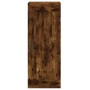 Aparador de madera contrachapada roble ahumado 34,5x34x180 cm de vidaXL, Aparadores - Ref: Foro24-3200270, Precio: 112,31 €, ...