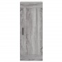 Aparador alto madera contrachapada gris Sonoma 34,5x34x180 cm de vidaXL, Aparadores - Ref: Foro24-3200279, Precio: 108,30 €, ...