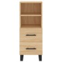 Sonoma oak plywood sideboard 34.5x34x180 cm by vidaXL, Sideboards - Ref: Foro24-3200284, Price: 105,39 €, Discount: %