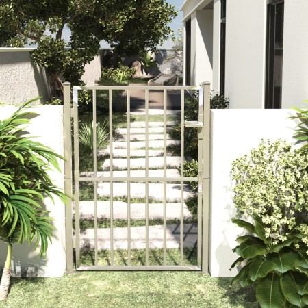 Stainless steel garden gate 100x150 cm by vidaXL, garden gates - Ref: Foro24-316852, Price: 187,56 €, Discount: %