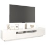 TV cabinet with bright white LED lights 200x35x40 cm by vidaXL, TV Furniture - Ref: Foro24-3081912, Price: 170,42 €, Discount: %