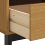 FLAM TV-Schrank aus massivem Kiefernholz 110x40x50 cm von vidaXL, TV-Möbel - Ref: Foro24-357820, Preis: 122,02 €, Rabatt: %