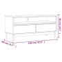 FLAM TV-Schrank aus massivem Kiefernholz 110x40x50 cm von vidaXL, TV-Möbel - Ref: Foro24-357819, Preis: 134,33 €, Rabatt: %