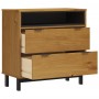 FLAM chest of drawers solid pine wood 80x40x80 cm by vidaXL, Drawers - Ref: Foro24-357815, Price: 129,52 €, Discount: %