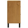 Cómoda FLAM madera maciza de pino 80x40x80 cm de vidaXL, Cajoneras - Ref: Foro24-357815, Precio: 129,52 €, Descuento: %