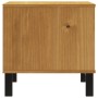 FLAM solid pine wood side table 50x50x50 cm by vidaXL, Side tables - Ref: Foro24-357823, Price: 84,45 €, Discount: %