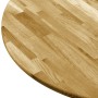 Superficie de mesa redonda madera maciza de roble 23 mm 400 mm de vidaXL, Tableros para mesas - Ref: Foro24-245981, Precio: 4...