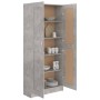 Bücherschrank aus Betonsperrholz, 82,5 x 30,5 x 185,5 cm von vidaXL, Bücherregale und Regale - Ref: Foro24-802736, Preis: 139...