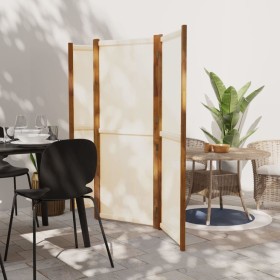 Cream white 4-panel divider screen 280x180 cm by vidaXL, Room dividers - Ref: Foro24-319184, Price: 128,32 €, Discount: %