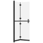 Folding shower screen frosted ESG glass 90x190 cm by vidaXL, Shower walls and screens - Ref: Foro24-151194, Price: 219,57 €, ...