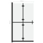 Folding shower screen frosted ESG glass 90x190 cm by vidaXL, Shower walls and screens - Ref: Foro24-151194, Price: 219,57 €, ...