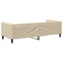 Sofá cama tela color crema 80x200 cm de vidaXL, Camas y somieres - Ref: Foro24-353982, Precio: 209,63 €, Descuento: %