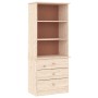 Librería con cajones ALTA madera maciza de pino 60x35x142 cm de vidaXL, Librerías y estanterías - Ref: Foro24-353951, Precio:...