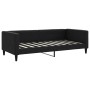 Black fabric sofa bed 90x190 cm by vidaXL, Beds and slatted bases - Ref: Foro24-353995, Price: 209,44 €, Discount: %