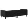 Black fabric sofa bed 90x190 cm by vidaXL, Beds and slatted bases - Ref: Foro24-353995, Price: 209,44 €, Discount: %