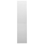 Office wardrobe sliding door light gray steel 90x40x180 cm by vidaXL, Lockers and storage cabinets - Ref: Foro24-335959, Pric...