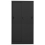 Sliding door office cabinet in anthracite steel 90x40x180cm by vidaXL, Lockers and storage cabinets - Ref: Foro24-335961, Pri...