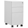 Mobile filing cabinet light gray steel 30x45x59 cm by vidaXL, Filing cabinets - Ref: Foro24-335983, Price: 125,99 €, Discount: %