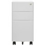 Mobile filing cabinet light gray steel 30x45x59 cm by vidaXL, Filing cabinets - Ref: Foro24-335983, Price: 125,99 €, Discount: %