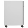 Armario archivador móvil acero gris claro 30x45x59 cm de vidaXL, Armarios archivadores - Ref: Foro24-335983, Precio: 125,99 €...