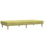 2 seater sofa bed green fabric by vidaXL, Sofas - Ref: Foro24-337553, Price: 162,99 €, Discount: %