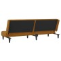 Brown velvet 2-seater sofa bed by vidaXL, Sofas - Ref: Foro24-337510, Price: 171,08 €, Discount: %