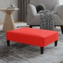 Red synthetic leather footstool 78x56x32 cm by vidaXL, Ottomans - Ref: Foro24-337773, Price: 53,14 €, Discount: %