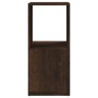 Swivel cabinet in smoked oak chipboard 34.5x34.5x75.5 cm by vidaXL, Bookcases and shelves - Ref: Foro24-339562, Price: 51,68 ...