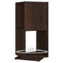 Swivel cabinet in smoked oak chipboard 34.5x34.5x75.5 cm by vidaXL, Bookcases and shelves - Ref: Foro24-339562, Price: 51,68 ...