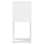 White chipboard swivel cabinet 34.5x34.5x75.5 cm by vidaXL, Bookcases and shelves - Ref: Foro24-339557, Price: 79,23 €, Disco...