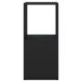 Armario giratorio aglomerado negro 34,5x34,5x75,5 cm de vidaXL, Librerías y estanterías - Ref: Foro24-339558, Precio: 68,20 €...