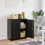 Armario archivador de acero negro 79x40x90 cm de vidaXL, Armarios archivadores - Ref: Foro24-339734, Precio: 136,17 €, Descue...