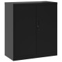 Armario archivador de acero negro 79x40x90 cm de vidaXL, Armarios archivadores - Ref: Foro24-339734, Precio: 136,17 €, Descue...