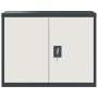 Anthracite gray and white steel filing cabinet 90x40x70 cm by vidaXL, Filing cabinets - Ref: Foro24-339724, Price: 184,19 €, ...