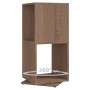 Drehschrank aus Spanplatte aus Sonoma-Eiche, 34,5 x 34,5 x 75,5 cm von vidaXL, Bücherregale und Regale - Ref: Foro24-339560, ...