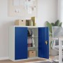 Light gray and blue steel filing cabinet 90x40x105 cm by vidaXL, Filing cabinets - Ref: Foro24-339742, Price: 165,27 €, Disco...