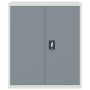 Armario archivador acero gris claro y gris oscuro 90x40x105 cm de vidaXL, Armarios archivadores - Ref: Foro24-339743, Precio:...