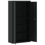 Black steel filing cabinet 90x40x180 cm by vidaXL, Filing cabinets - Ref: Foro24-339754, Price: 294,64 €, Discount: %